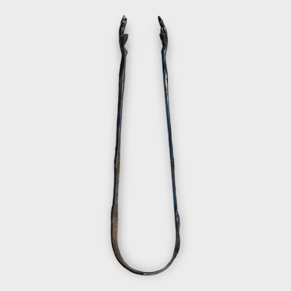 TH Marthinsen Norway EPNS Silverplate Sugar Tongs, 3.5 inches - Picture 2 of 4